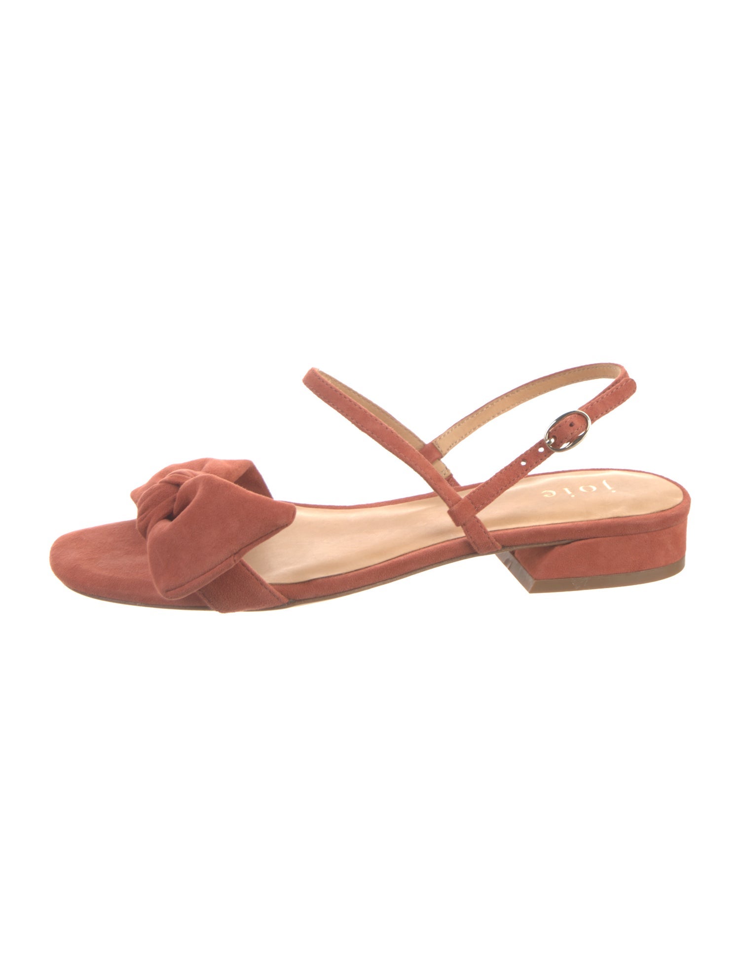 Joie Suede Bow Accents Slingback Sandals