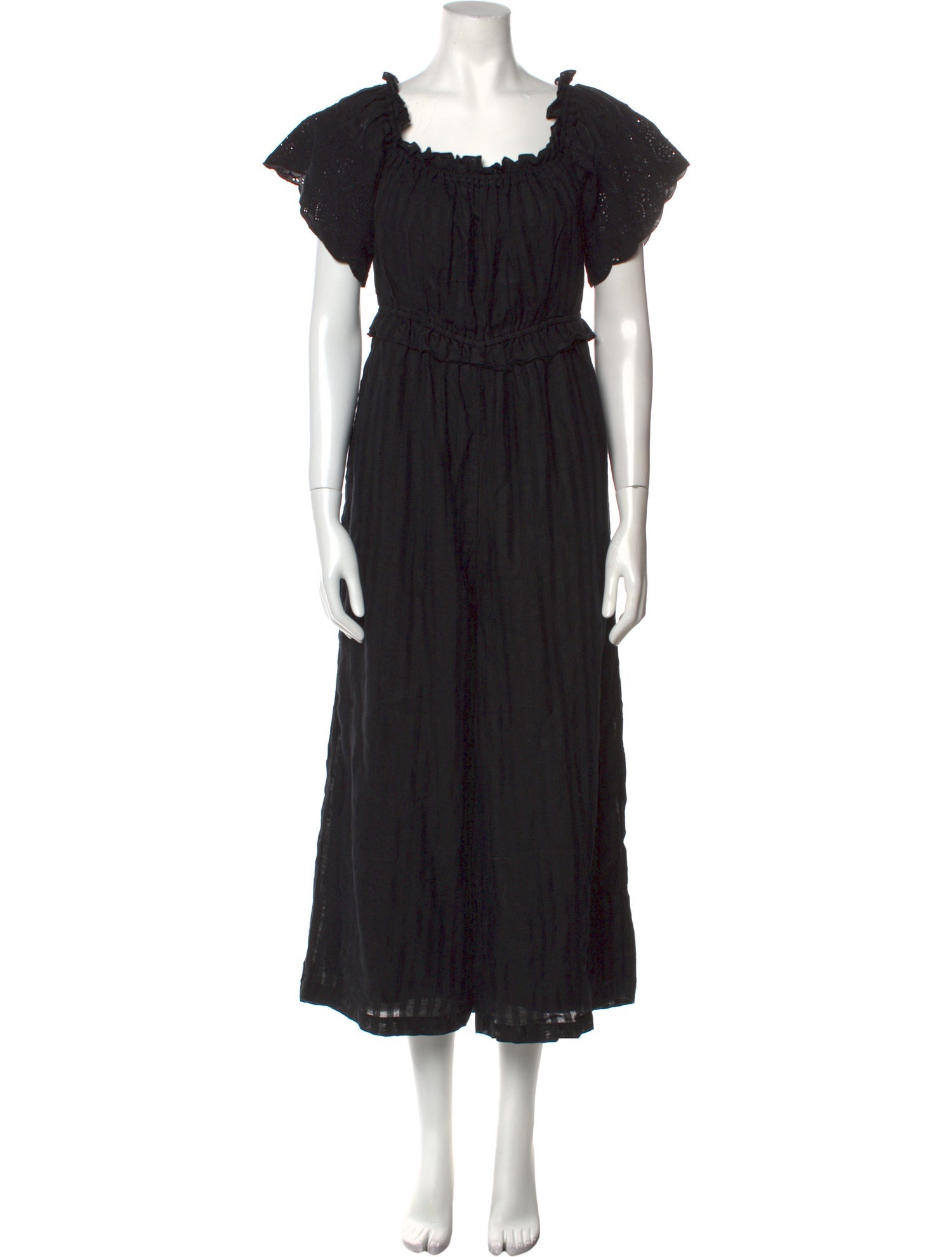 Joie Linen Scoop Neck Jumpsuit