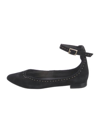 Joie Suede Studded Accents Flats