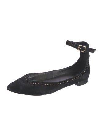 Joie Suede Studded Accents Flats