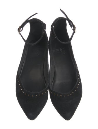 Joie Suede Studded Accents Flats