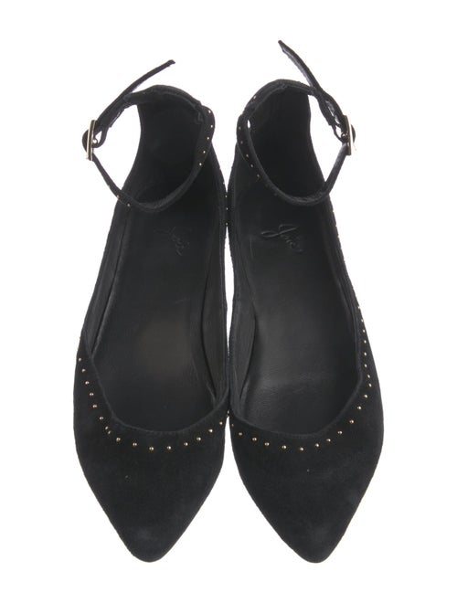 Joie Suede Studded Accents Flats