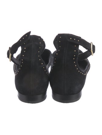 Joie Suede Studded Accents Flats