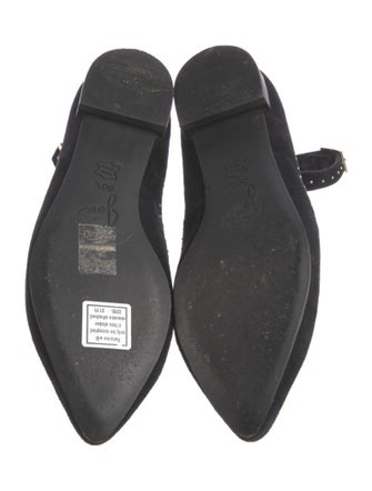 Joie Suede Studded Accents Flats