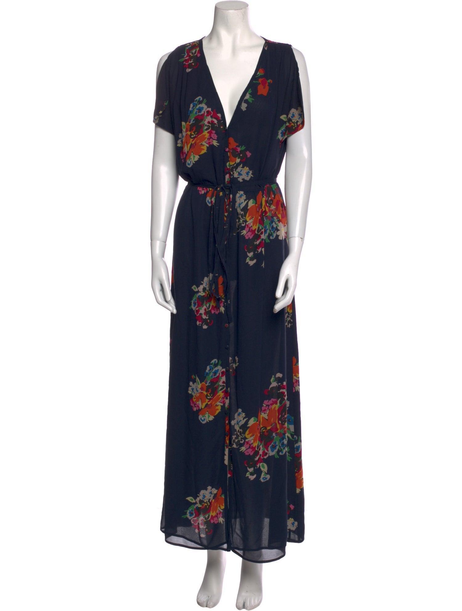 Joie Silk Long Dress