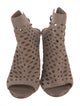 Joie Suede Cutout Accent Gladiator Sandals