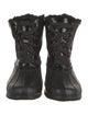 Joie Patent Leather Combat Boots