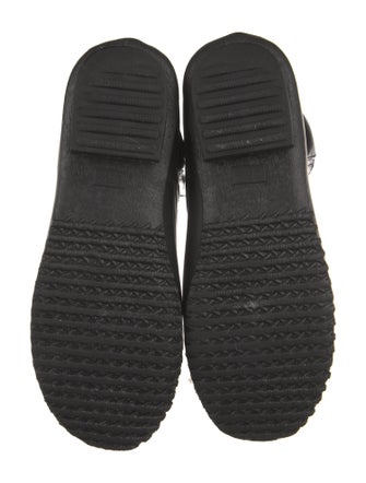 Joie Patent Leather Combat Boots