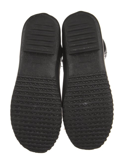 Joie Patent Leather Combat Boots