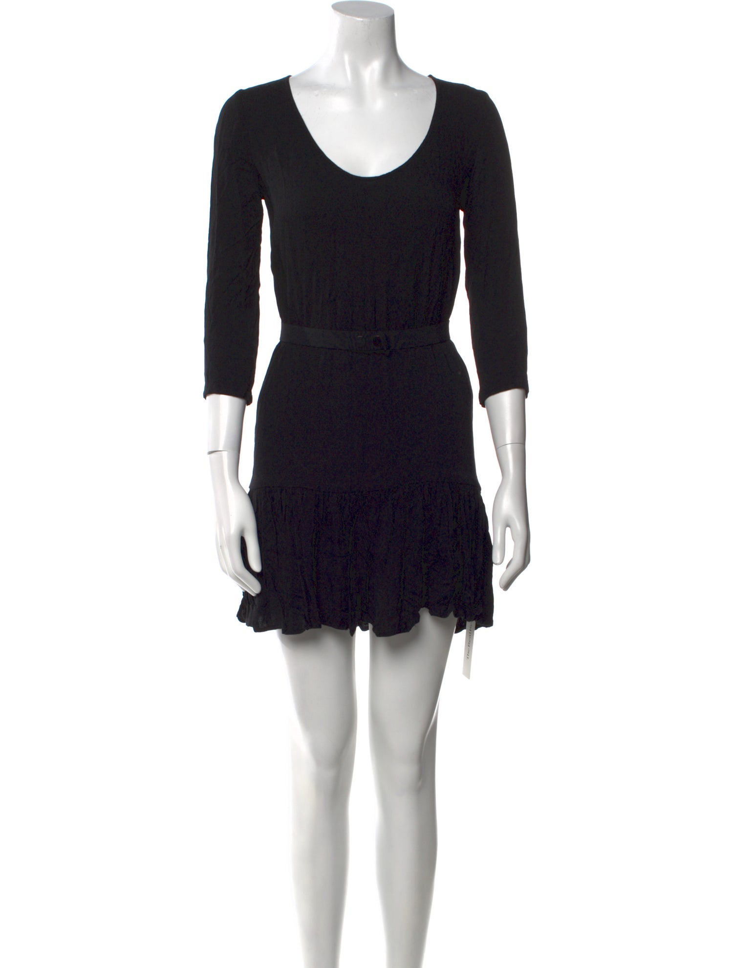 Joie Scoop Neck Mini Dress