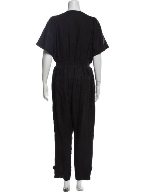 Joie Linen V-Neck Jumpsuit