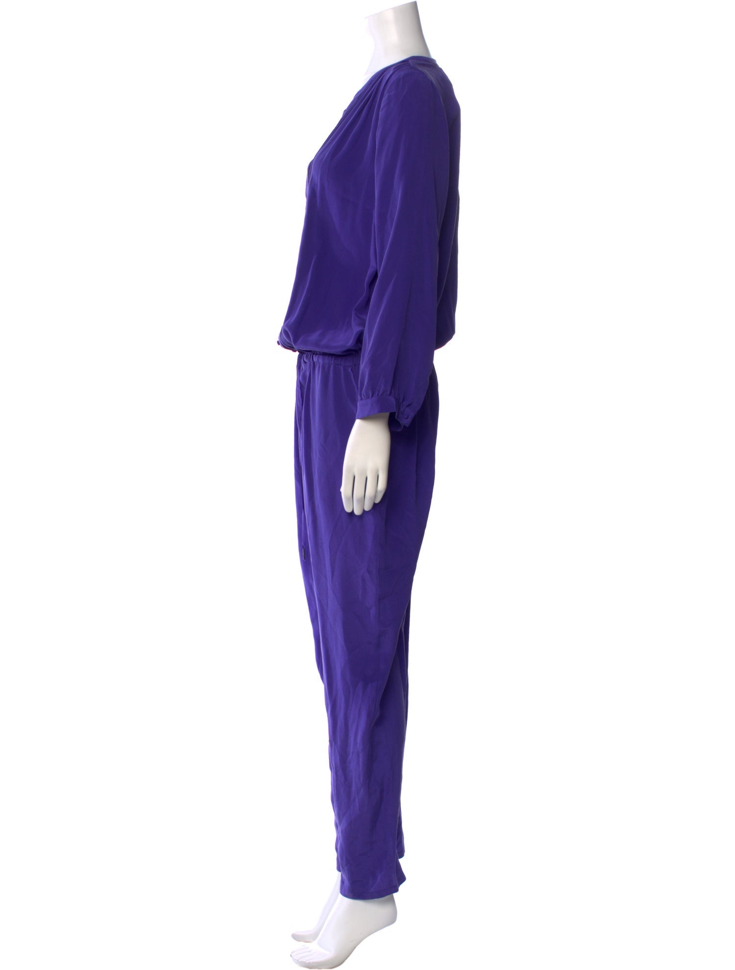 Joie Silk V-Neck Jumpsuit w/ Tags