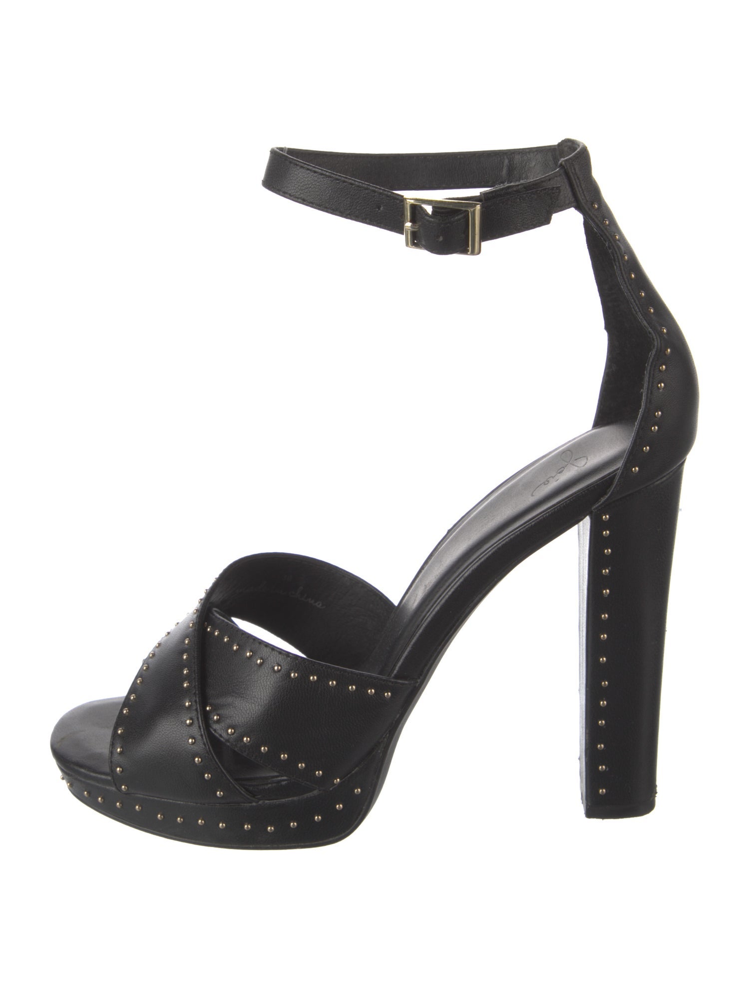 Joie Leather Beaded Accents Sandals