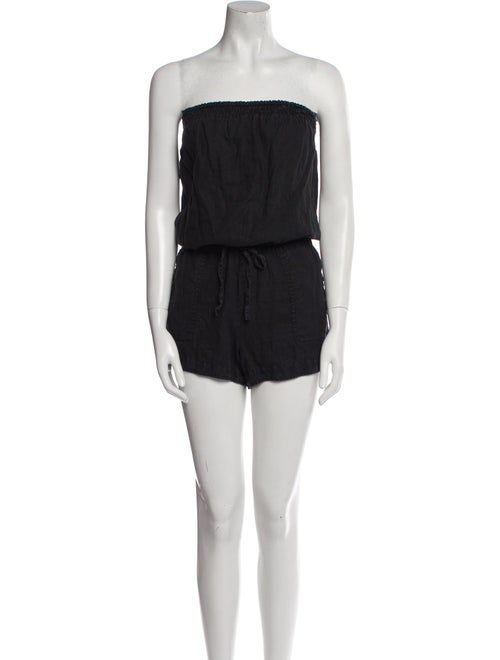 Joie Linen Strapless Romper