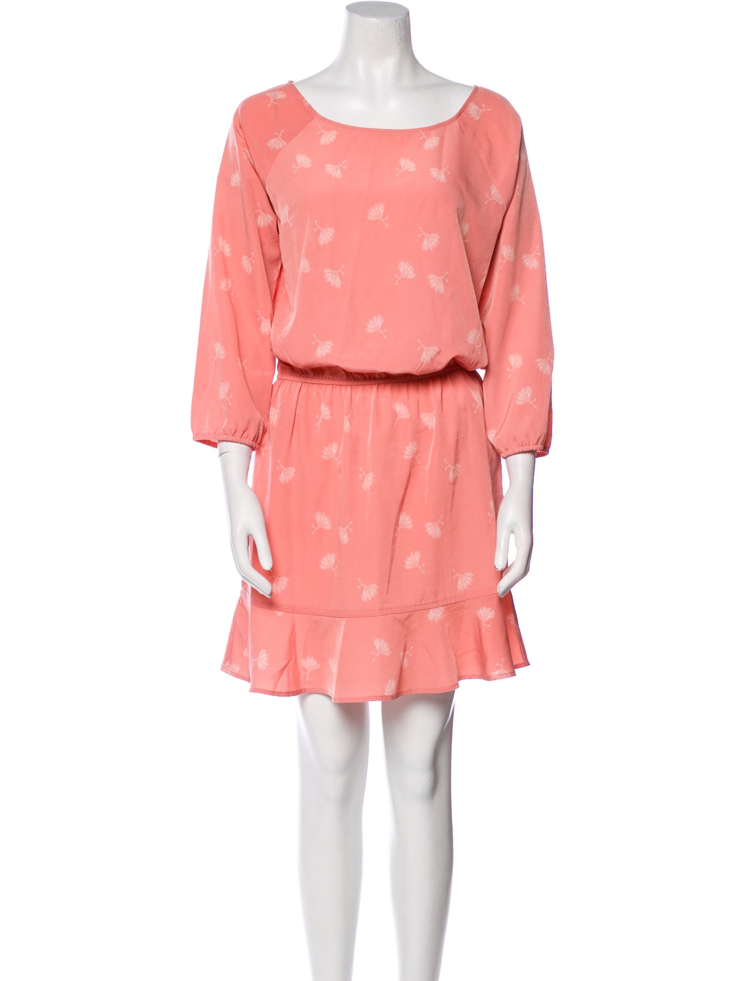 Joie Floral Print Mini Dress