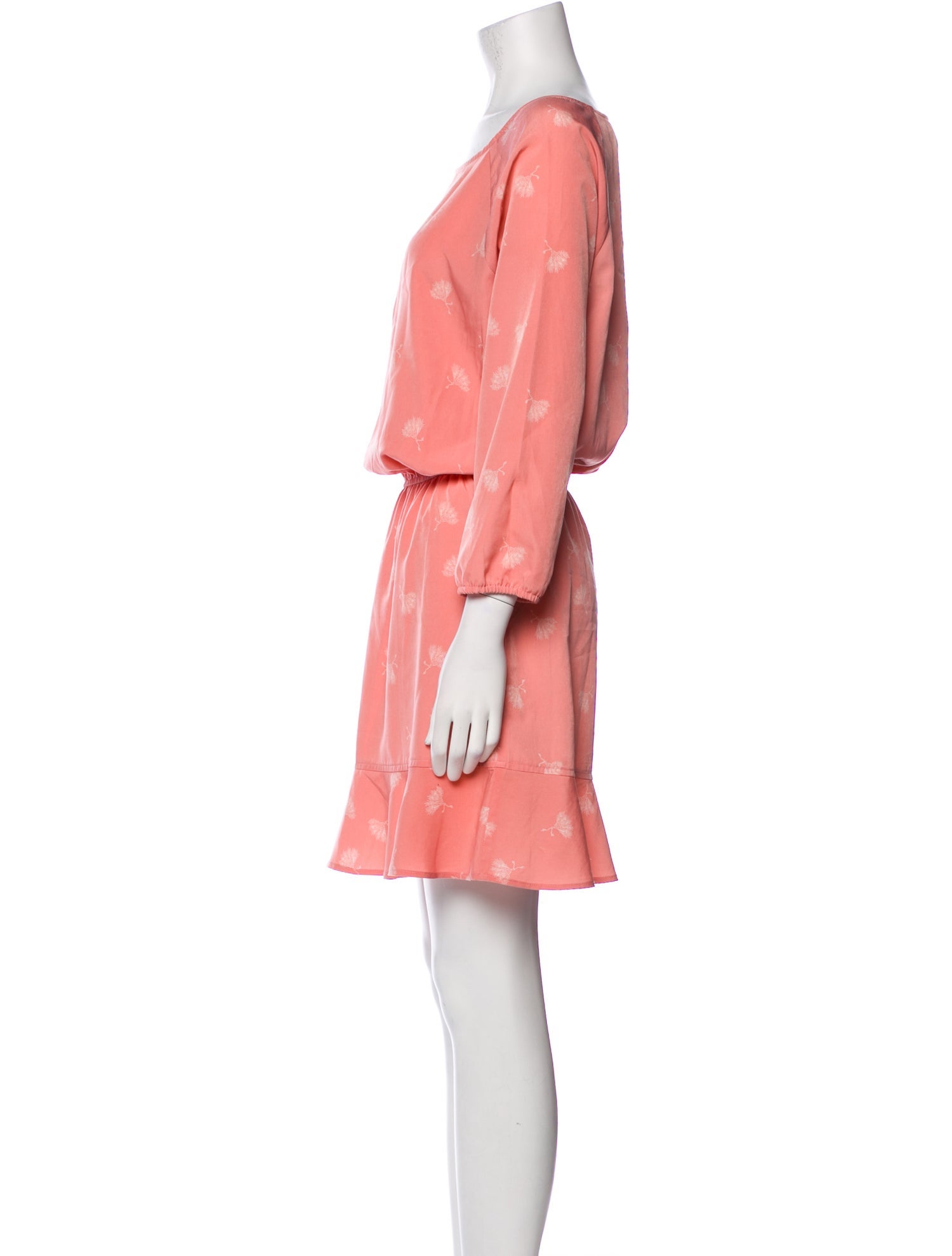 Joie Floral Print Mini Dress