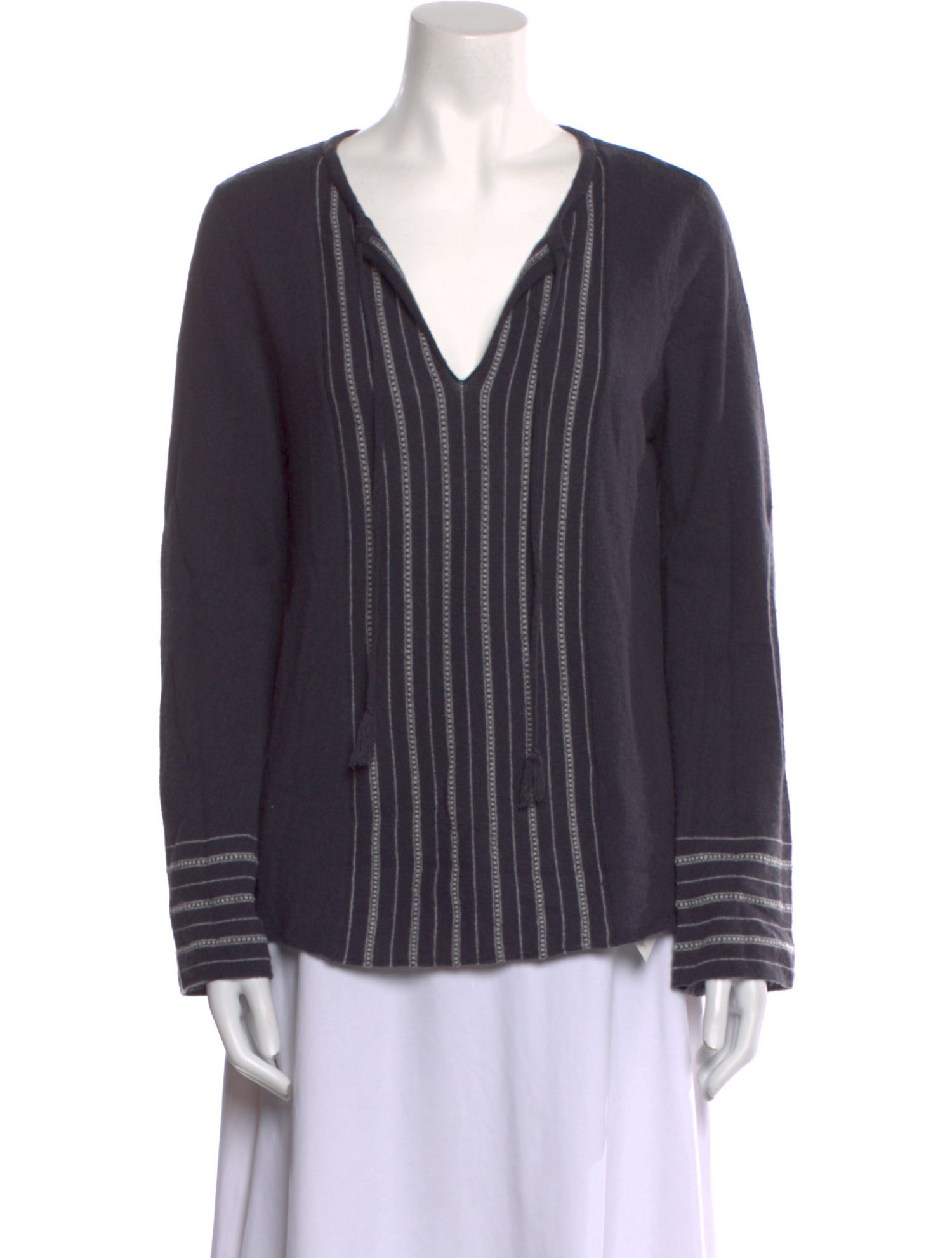 Joie Cashmere Striped Sweater