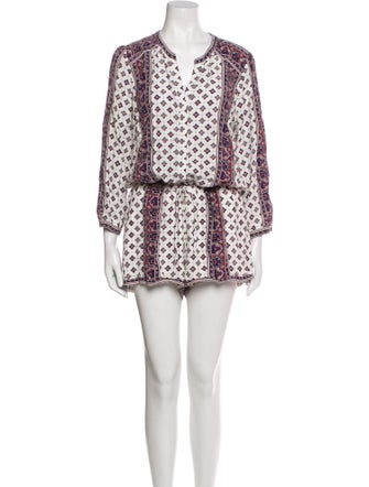 Joie Silk Printed Romper