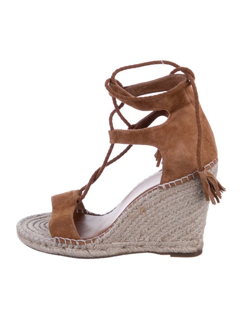 Joie Suede Tassel Accents Espadrilles