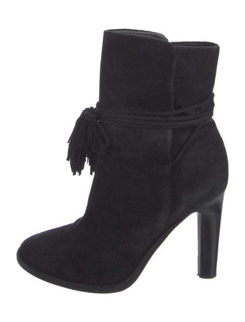 Joie Suede Tassel Accents Boots