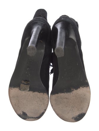 Joie Suede Tassel Accents Boots