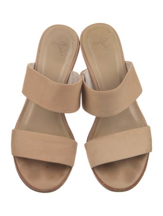 Joie Leather Slides