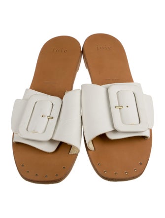 Joie Leather Slides