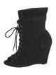 Joie Suede Lace-Up Boots