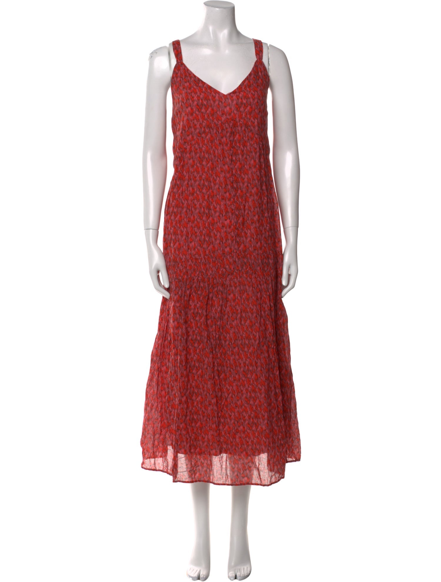 Joie Printed Long Dress