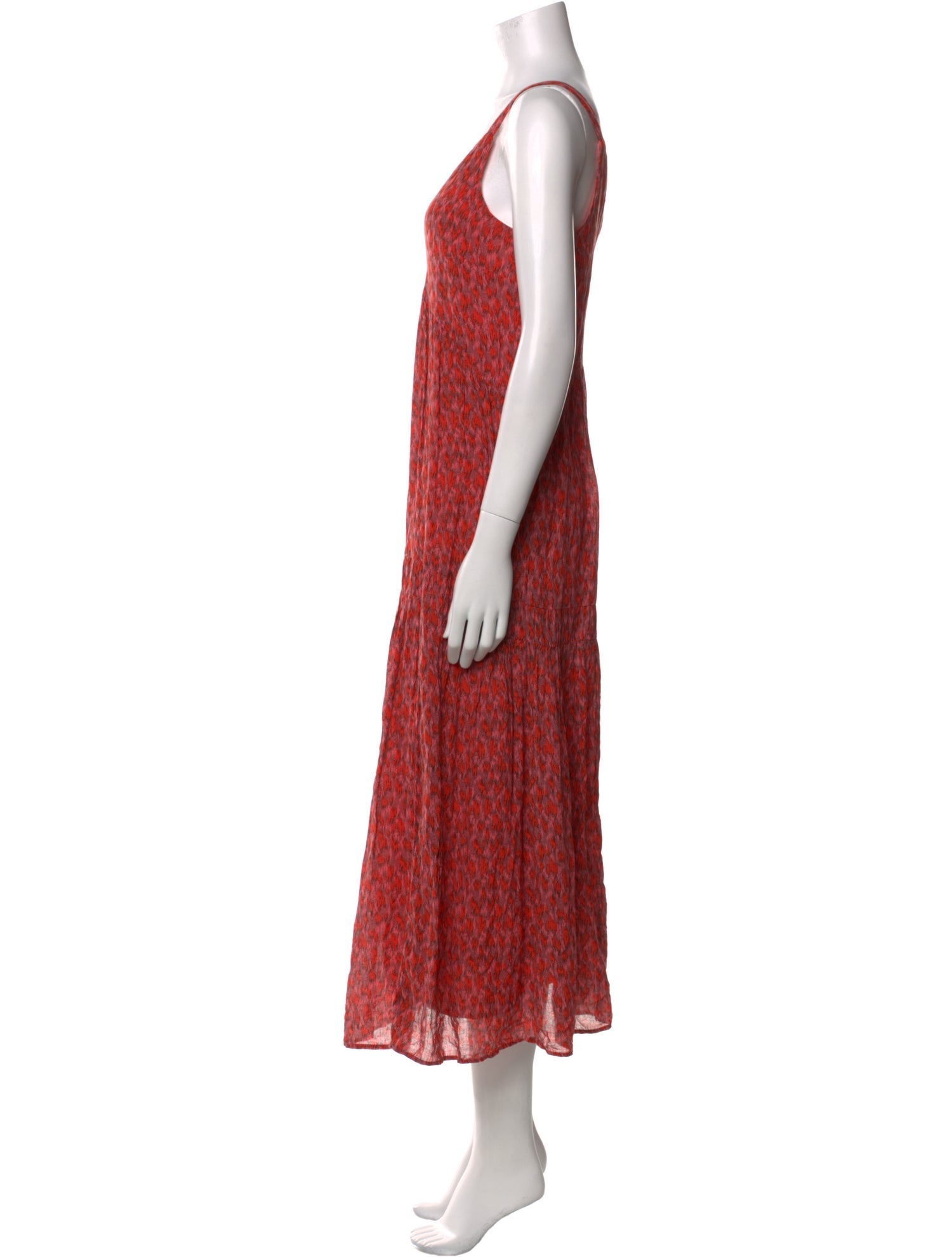 Joie Printed Long Dress