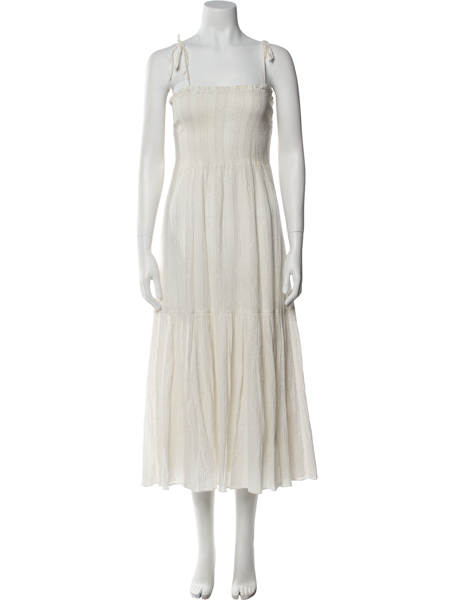 Joie Square Neckline Long Dress