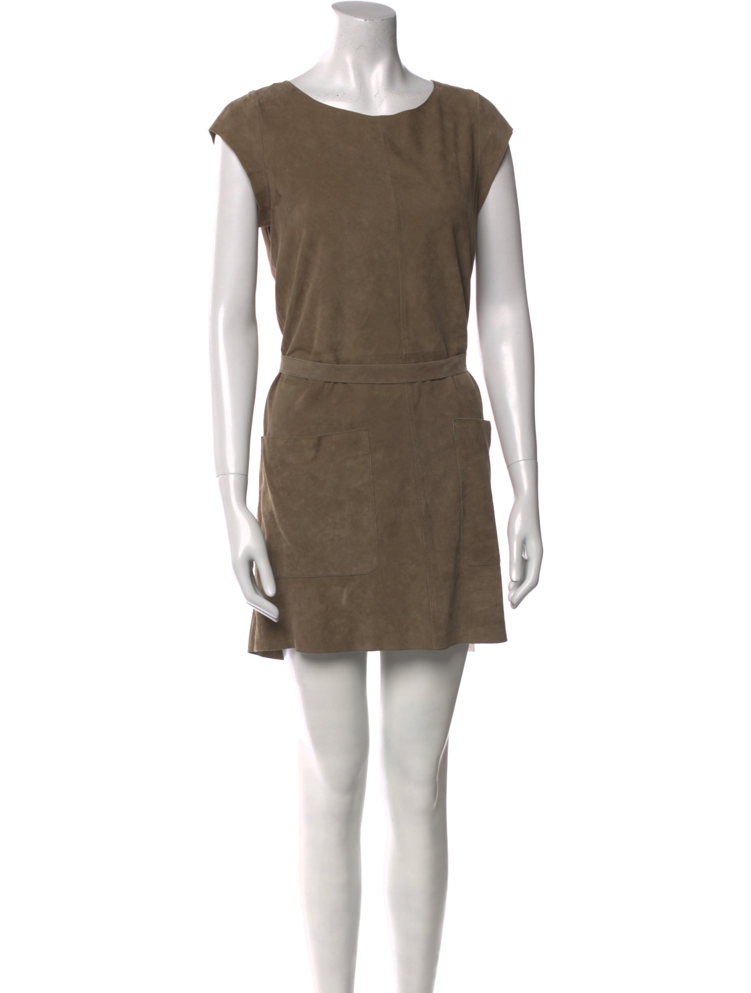 Joie Leather Mini Dress