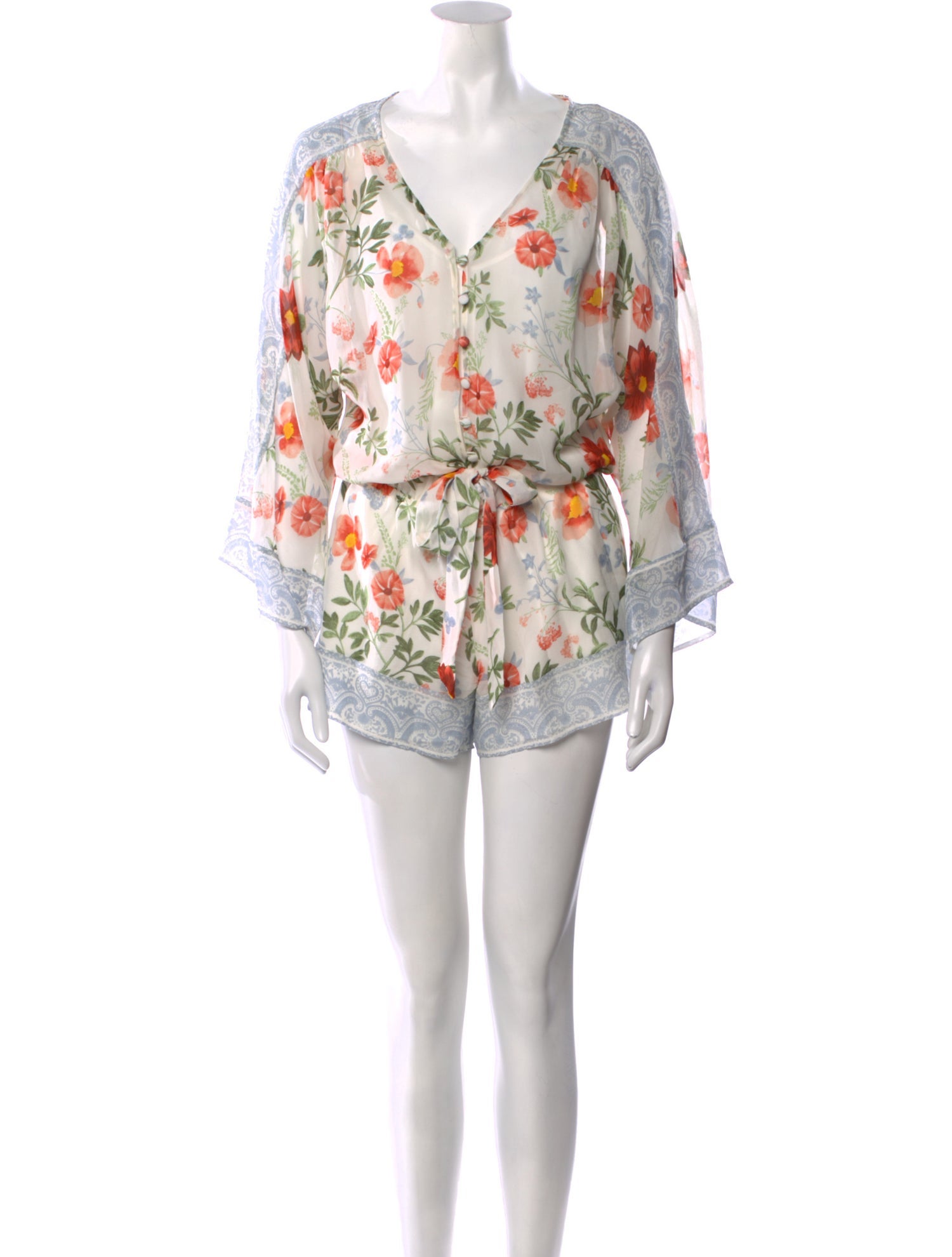 Joie Silk Printed Romper