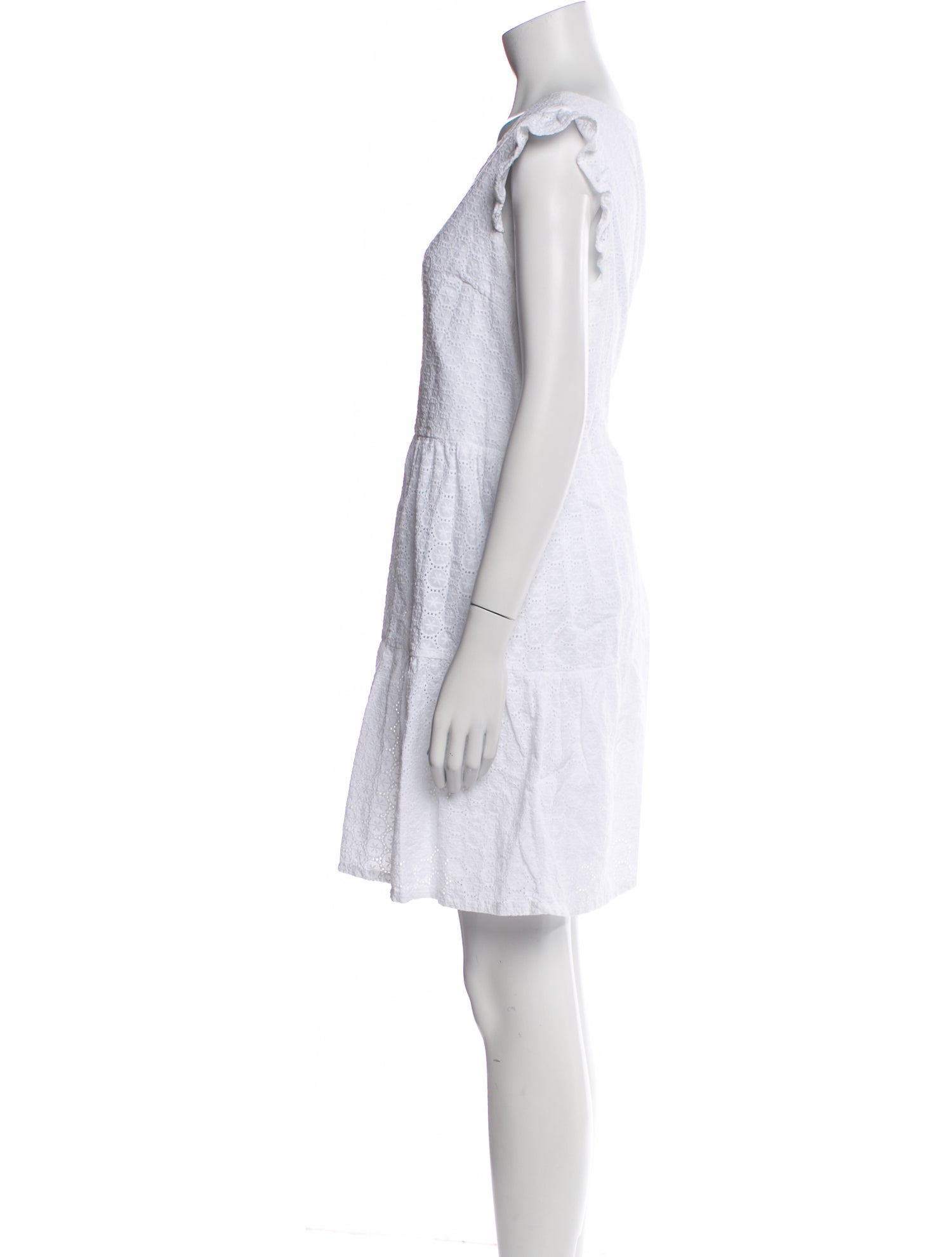 Joie V-Neck Mini Dress