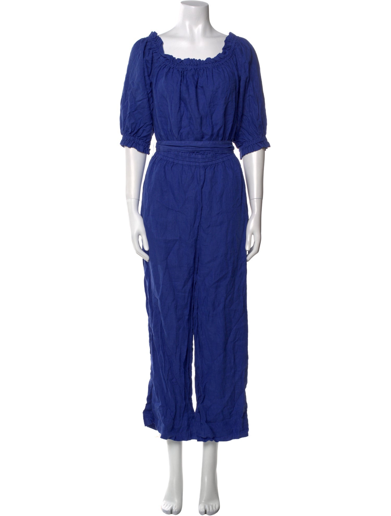 Joie Linen Scoop Neck Jumpsuit