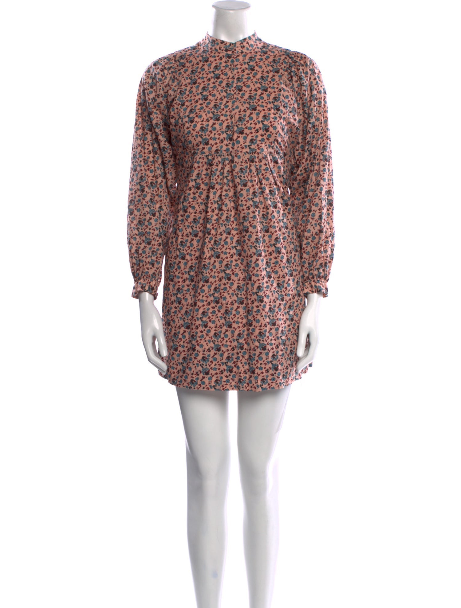 Joie Floral Print Mini Dress