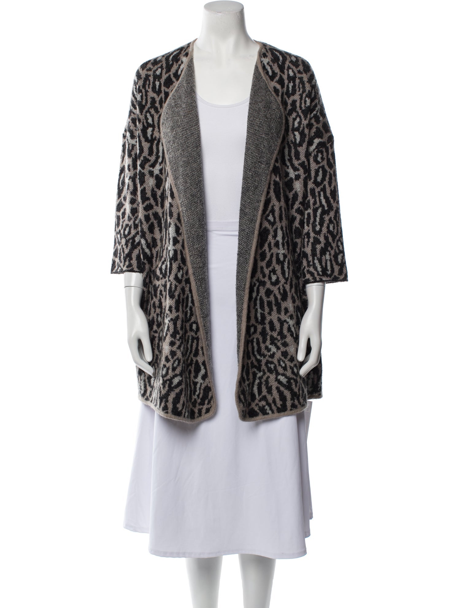 Joie Wool Animal Print Sweater