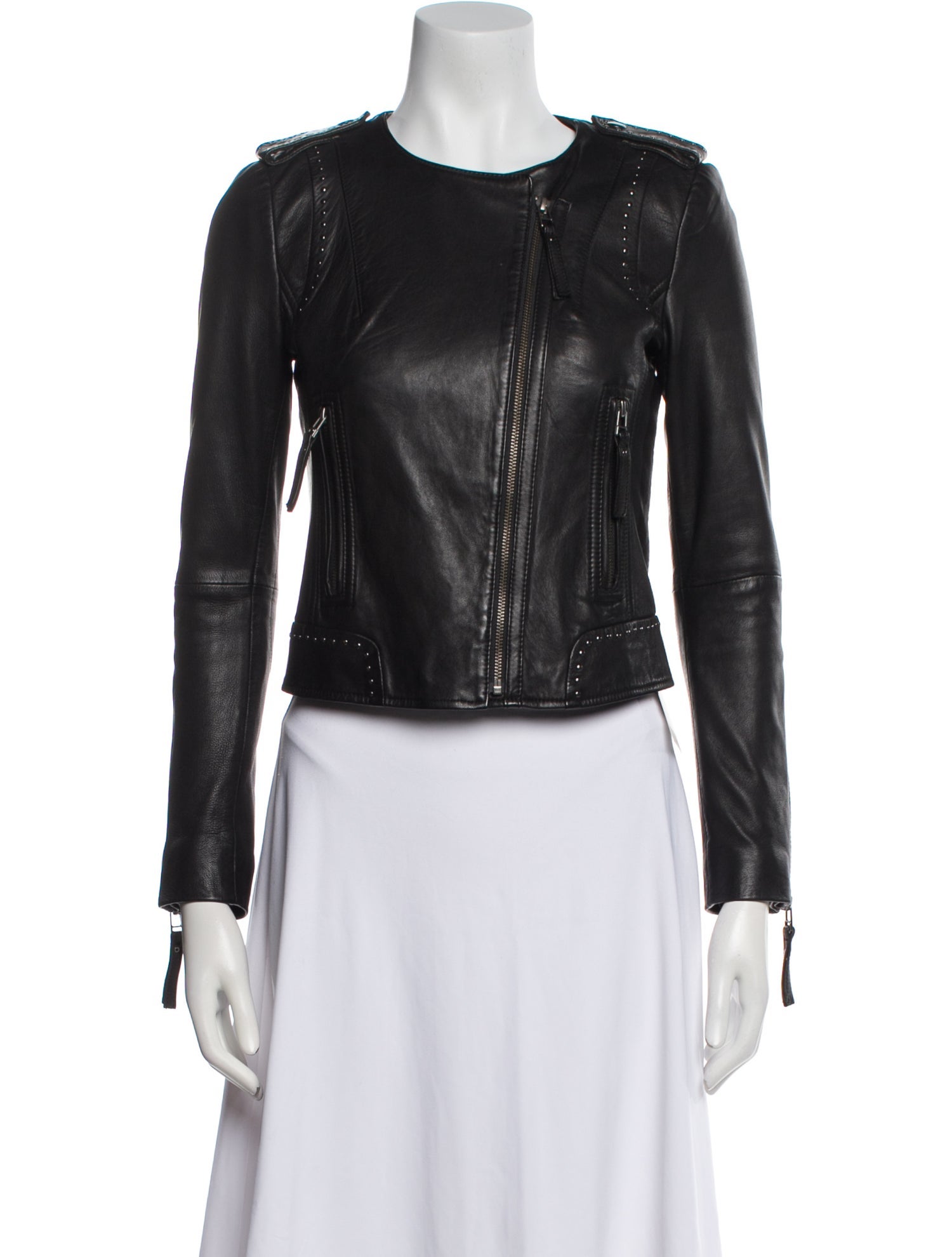 Joie Leather Biker Jacket