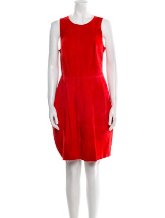 Joie Leather Knee-Length Dress