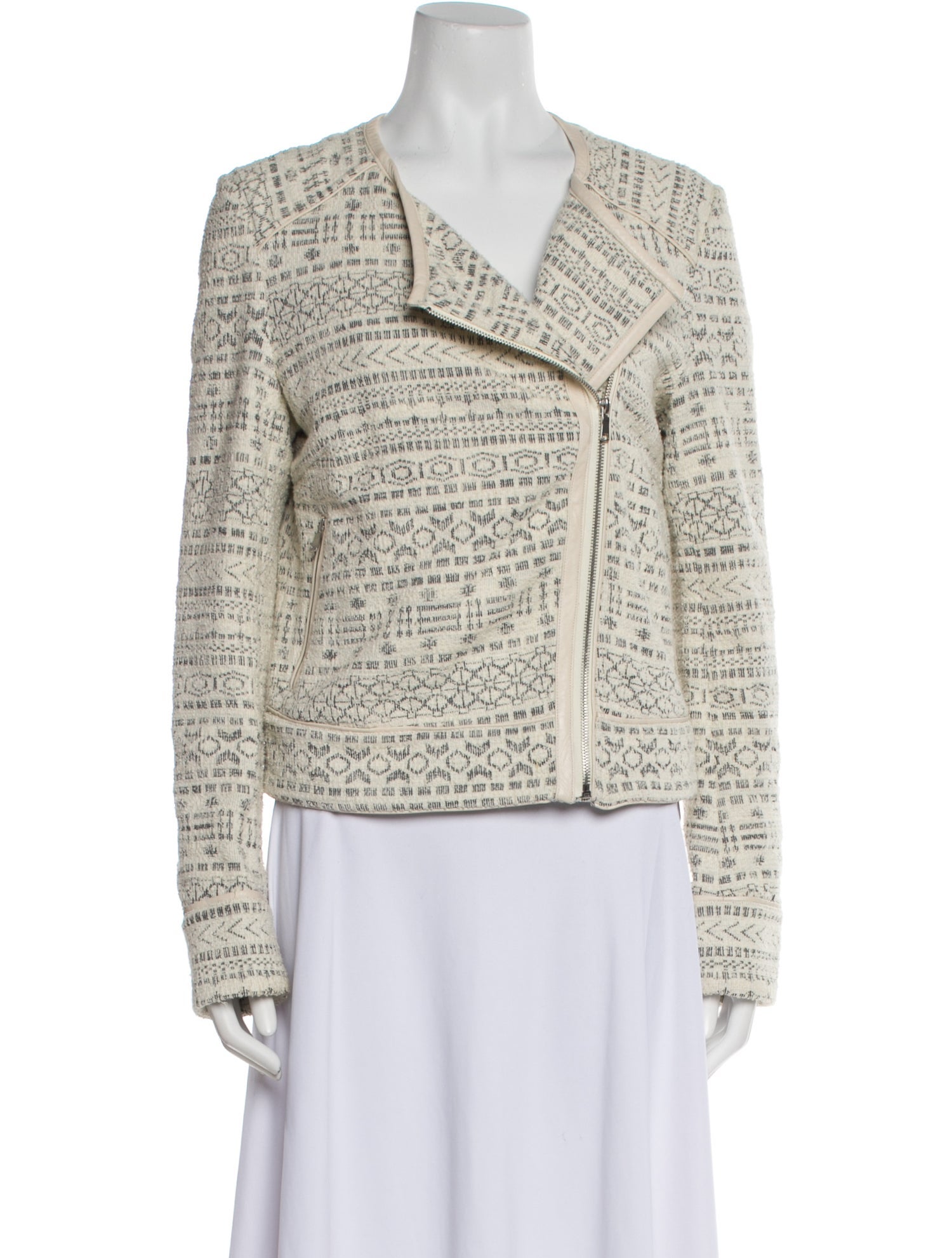 Joie Tweed Pattern Jacket