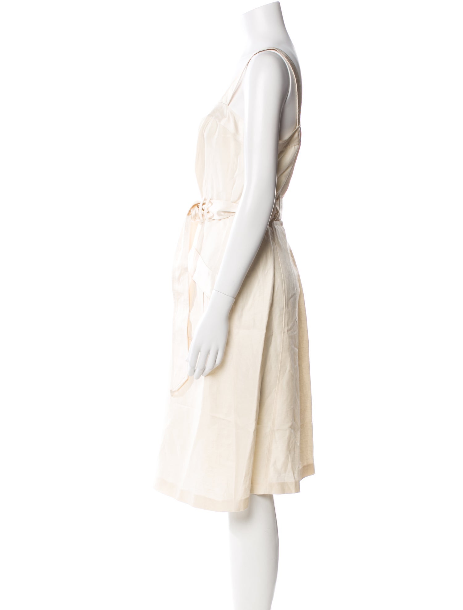 Joie Square Neckline Knee-Length Dress