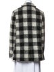 Joie Wool Plaid Print Coat