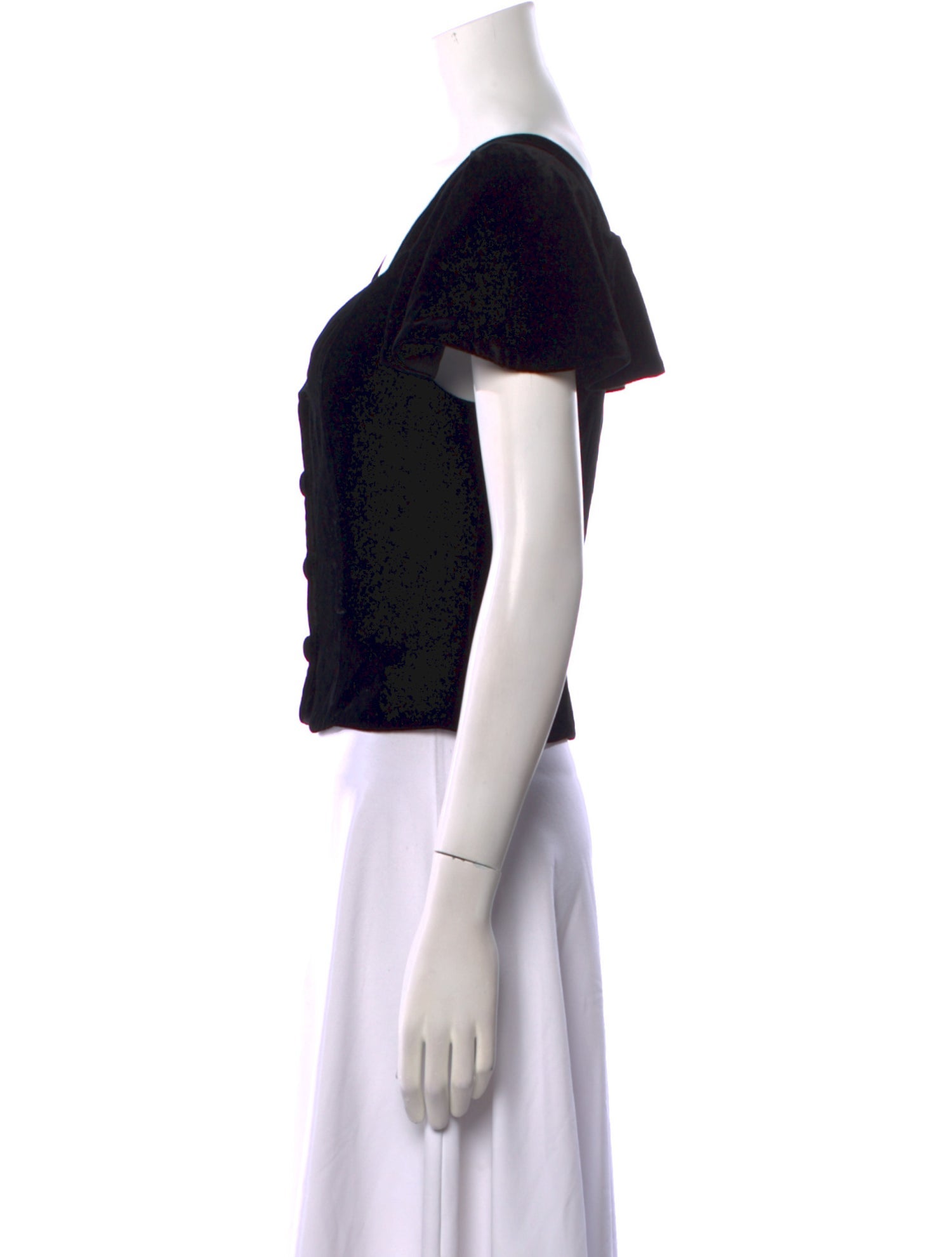 Joie Silk V-Neck Crop Top w/ Tags