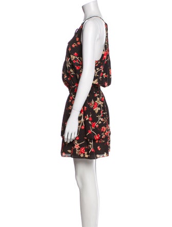 Joie Floral Print Mini Dress