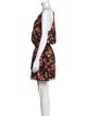 Joie Floral Print Mini Dress