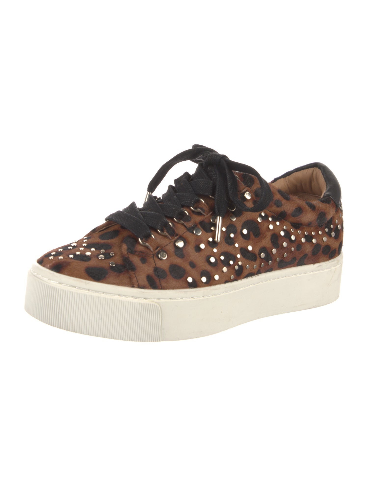 Joie Ponyhair Animal Print Sneakers