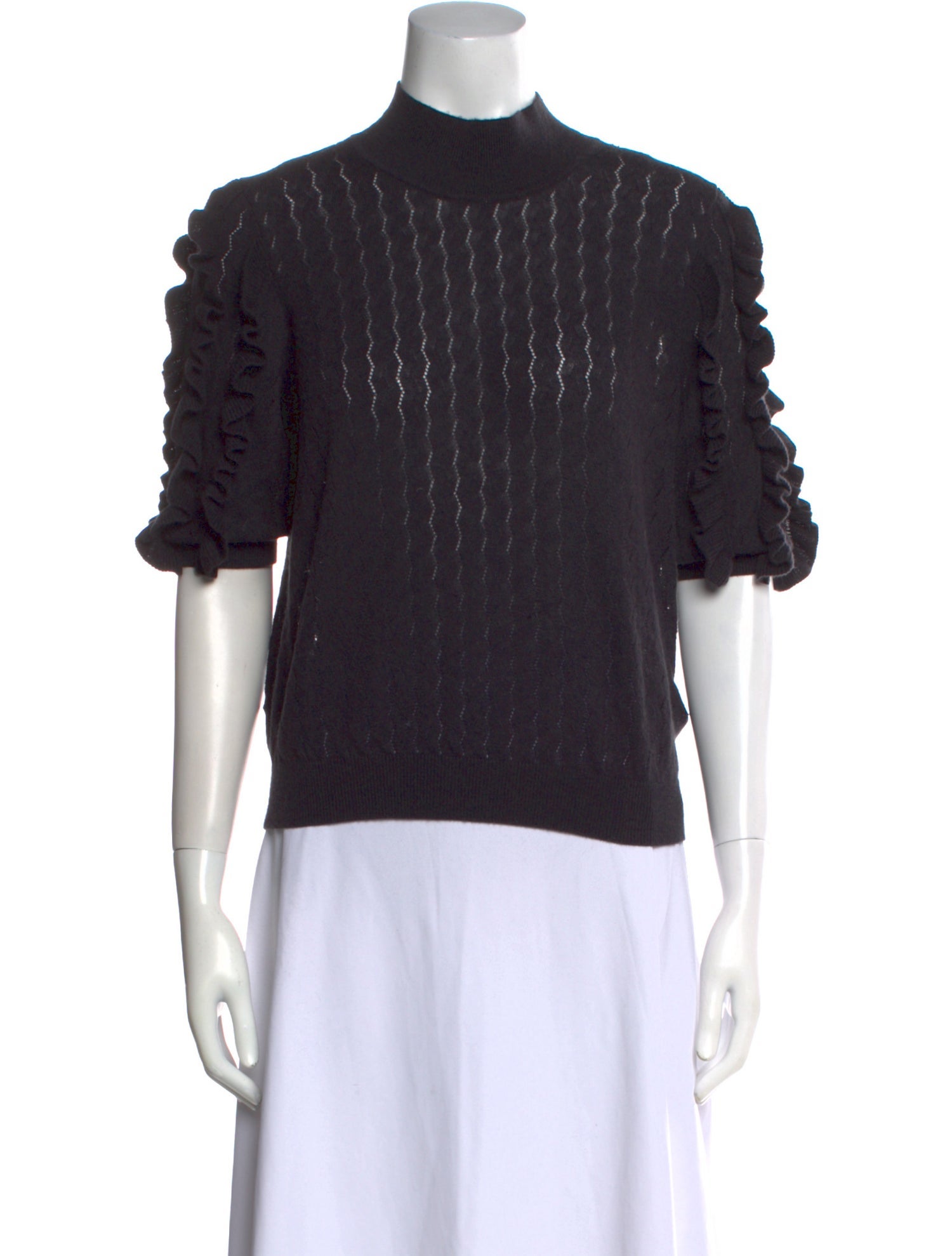 Joie Wool Mock Neck Sweater