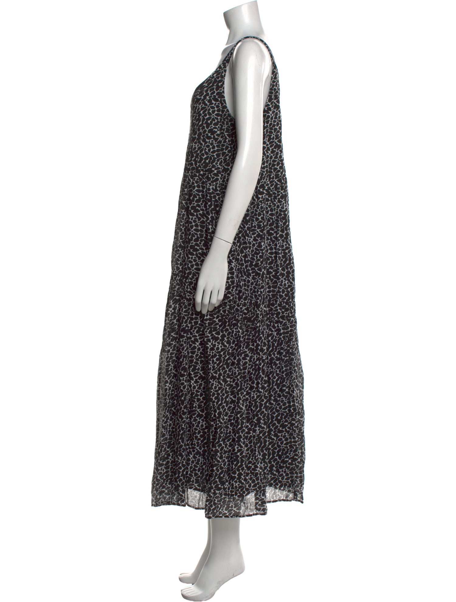 Joie Printed Long Dress