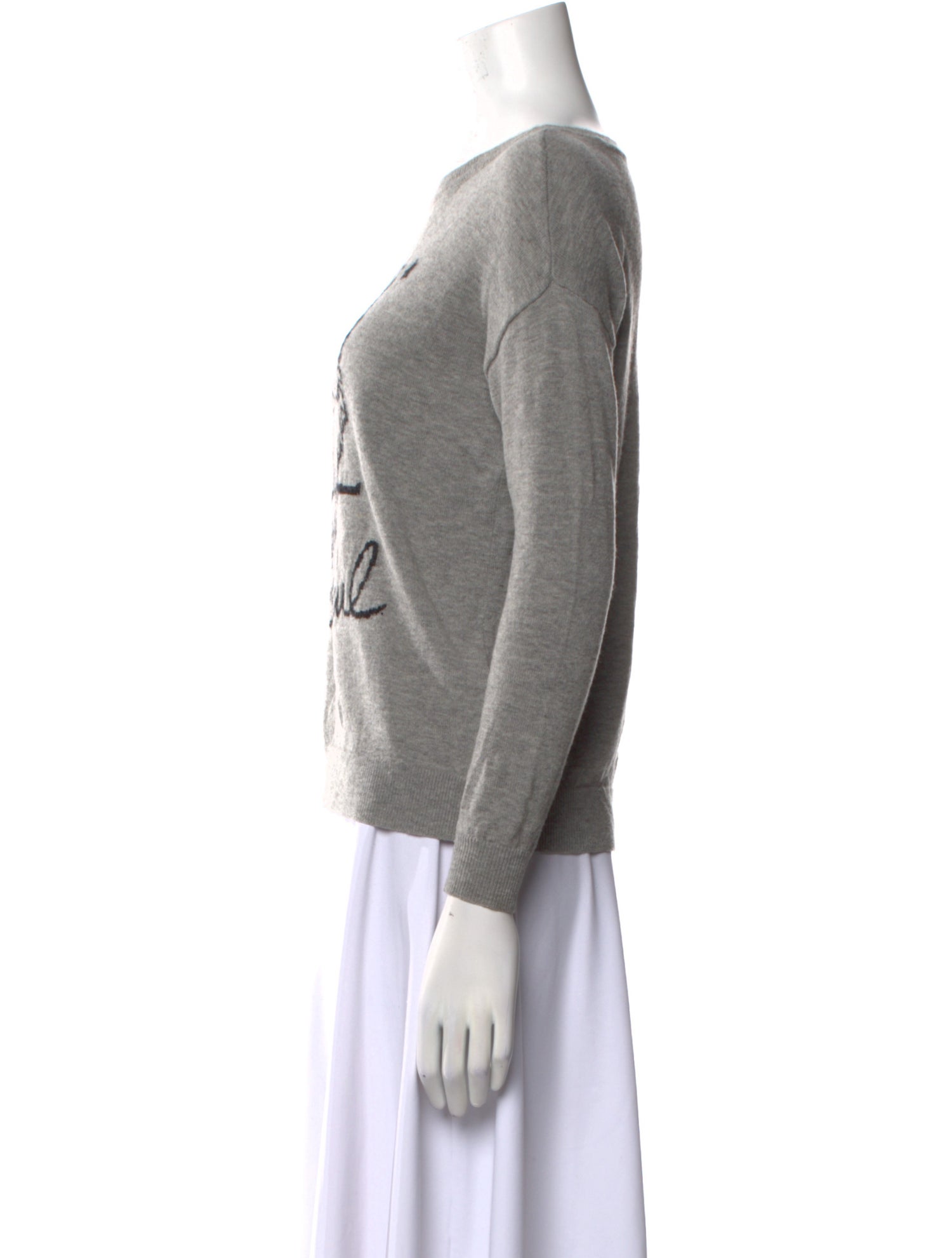 Joie Wool Graphic Print Sweater