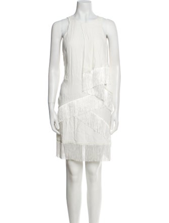 Joie Scoop Neck Mini Dress